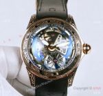 Corum Bubble Squelette 'Tattoo' Rose Gold Watch Replica Corum Watches